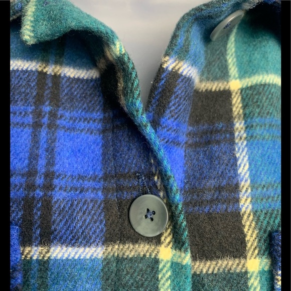 Zara Jacket Top Flannel Sz XS Cabincore Normcore Shacket - Picture 8 of 10